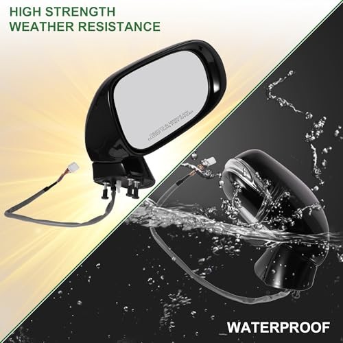 11 Pins Right Passenger Side Door Mirror Replacement for Lexus Right Side