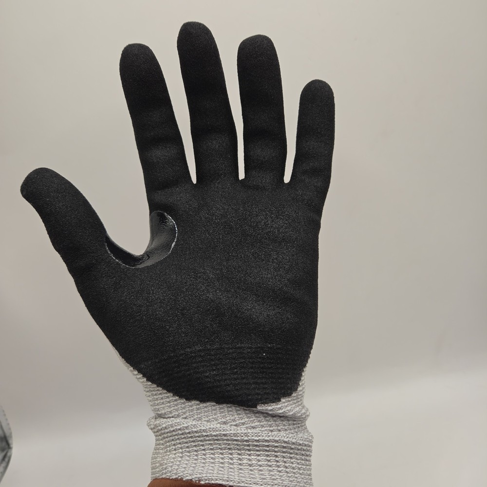 12 Pair Cut Resistant Work Gloves A5 Large Bulk Grip Safety Construction