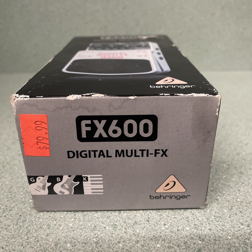 Behringer Fx600 Multi-Effector Electric Guitar Effecter