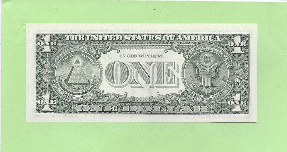 2001 ..UNCIRC $1 D 5421 7060 B .... 2001 $1 D-B NICE NOTE FRN