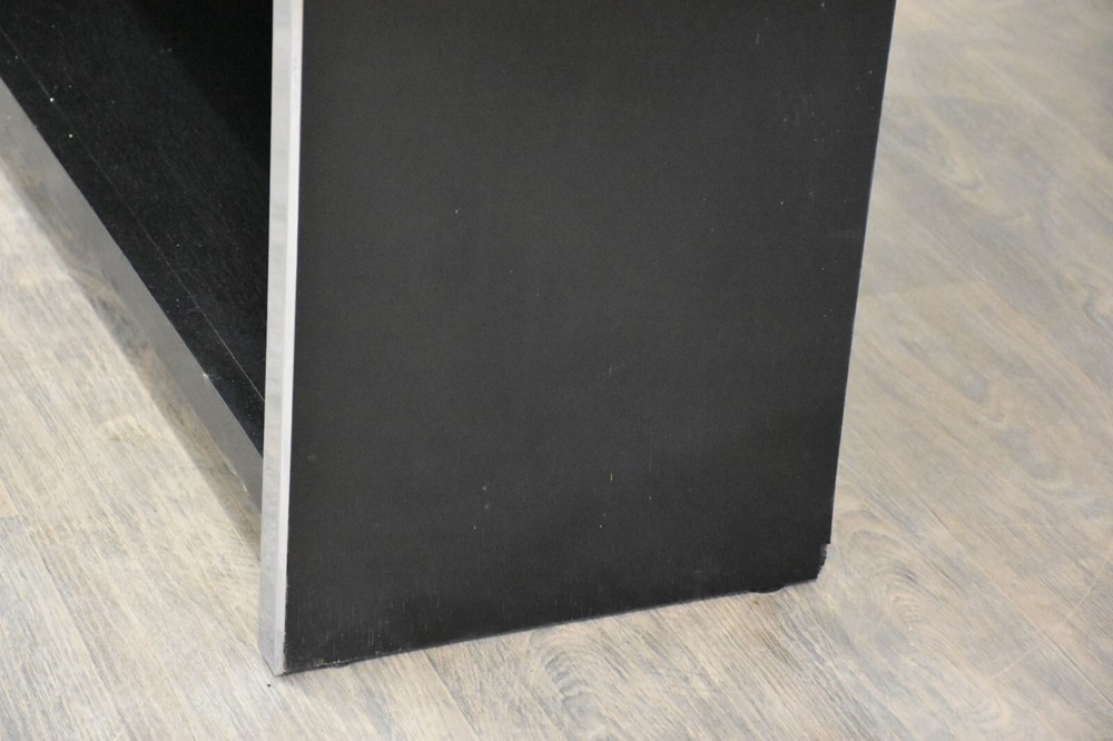 Milo Baughman Style Chrome Bookcase John Stuart