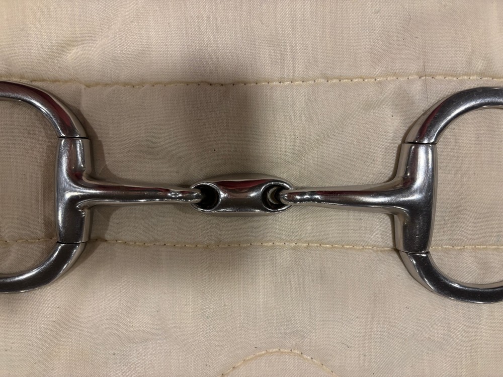 3 piece snaffle bit 5"