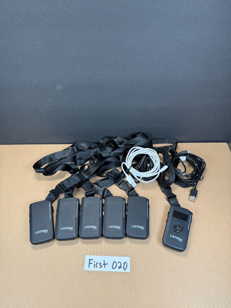 Listen Technologies LKR-12 ListenTALK Receiver Basic & Transceiver Ships Fast!!