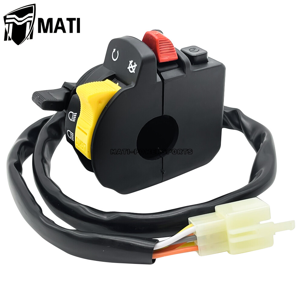 Left Handlebar Control Switch Start Stop Headlight for Arctic Cat ATV 3509-017