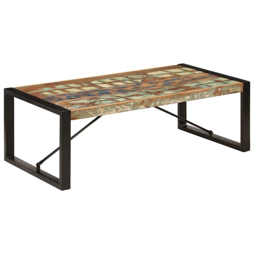 Coffee Table Sofa End Table Side Table Solid Wood Reclaimed 47.2 Inch vidaXL