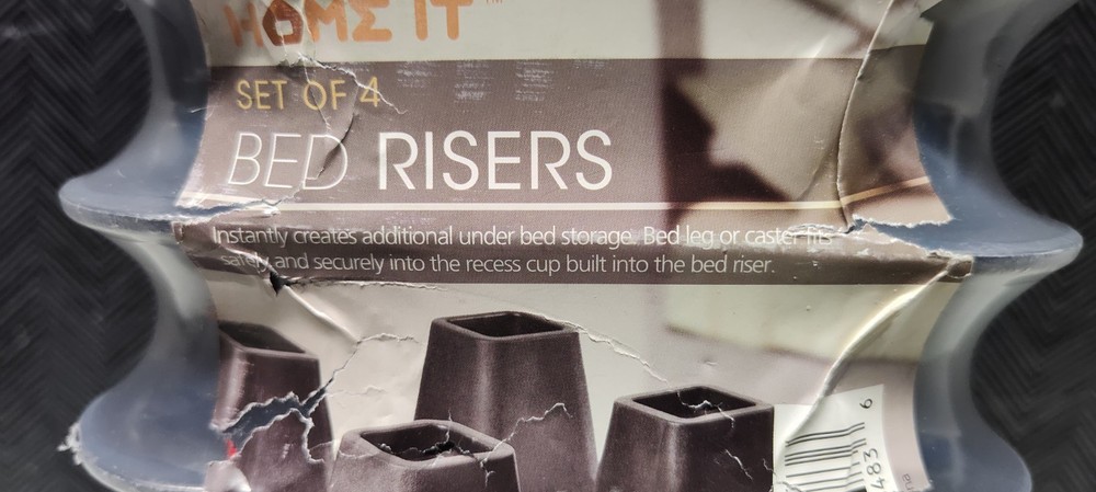 NEW 4 Bed Risers 6" B9