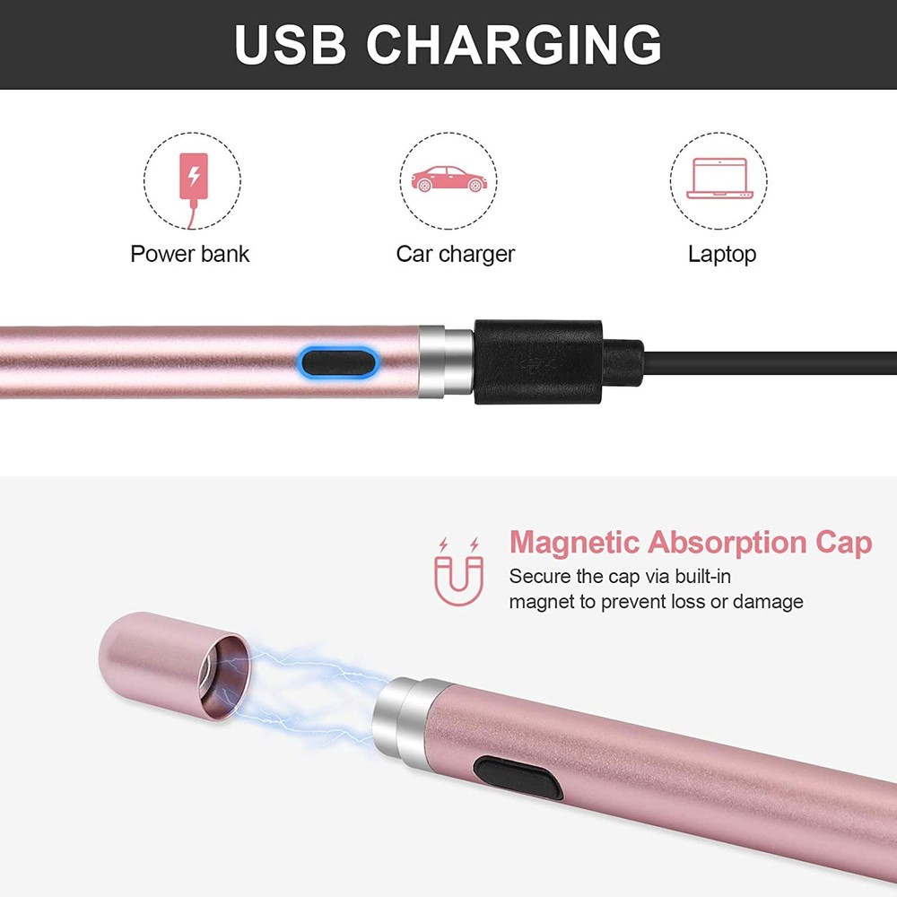 For iPhone 17/Pro/Max/Air - Active Stylus Pen Digital Capacitive Touch
