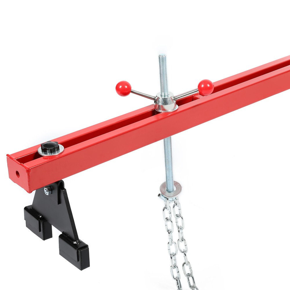 Engine Support Bar Load Leveler Transverse W/ Dual Hook 1100 LBS Capacity