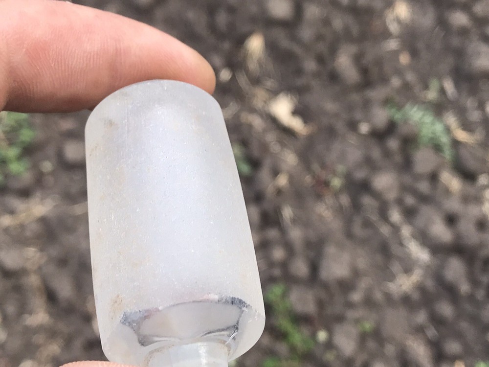 Antique Roller from glass 1800-1900s