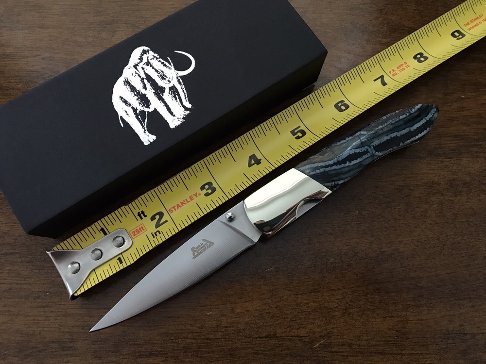 Santa Fe Stoneworks Folding Knife Nice Handle USA