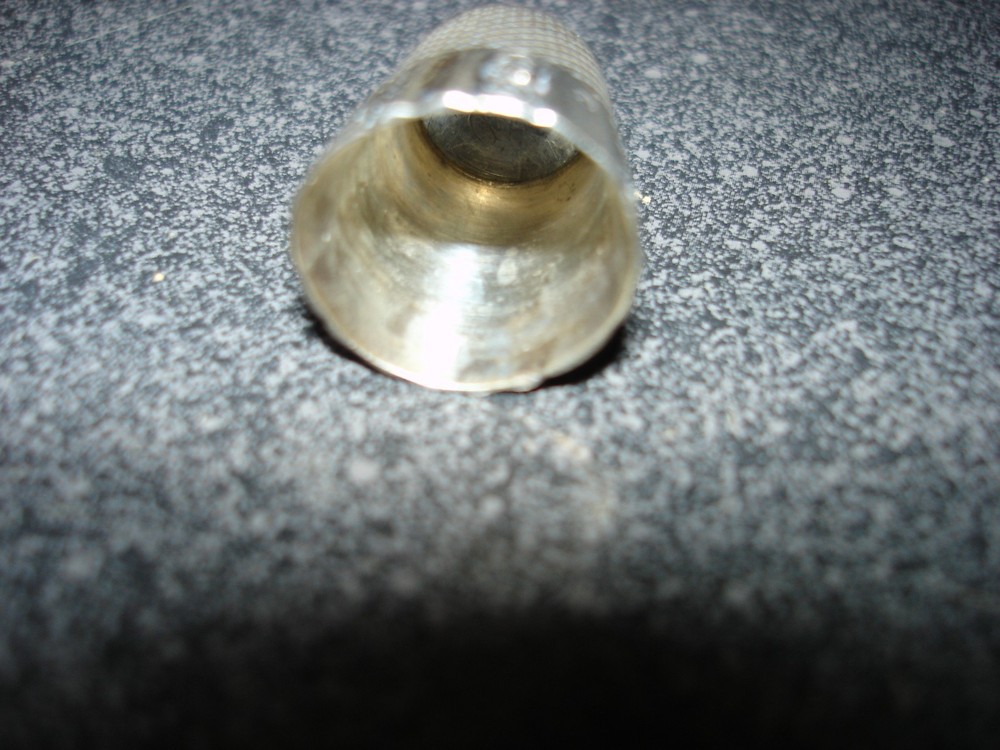 Vintage sterling silver thimble size 9