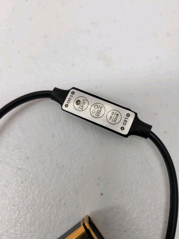 2 Prewired Double LED Light on/off/Speed/Mode Switch 9 Volt Battery Connector