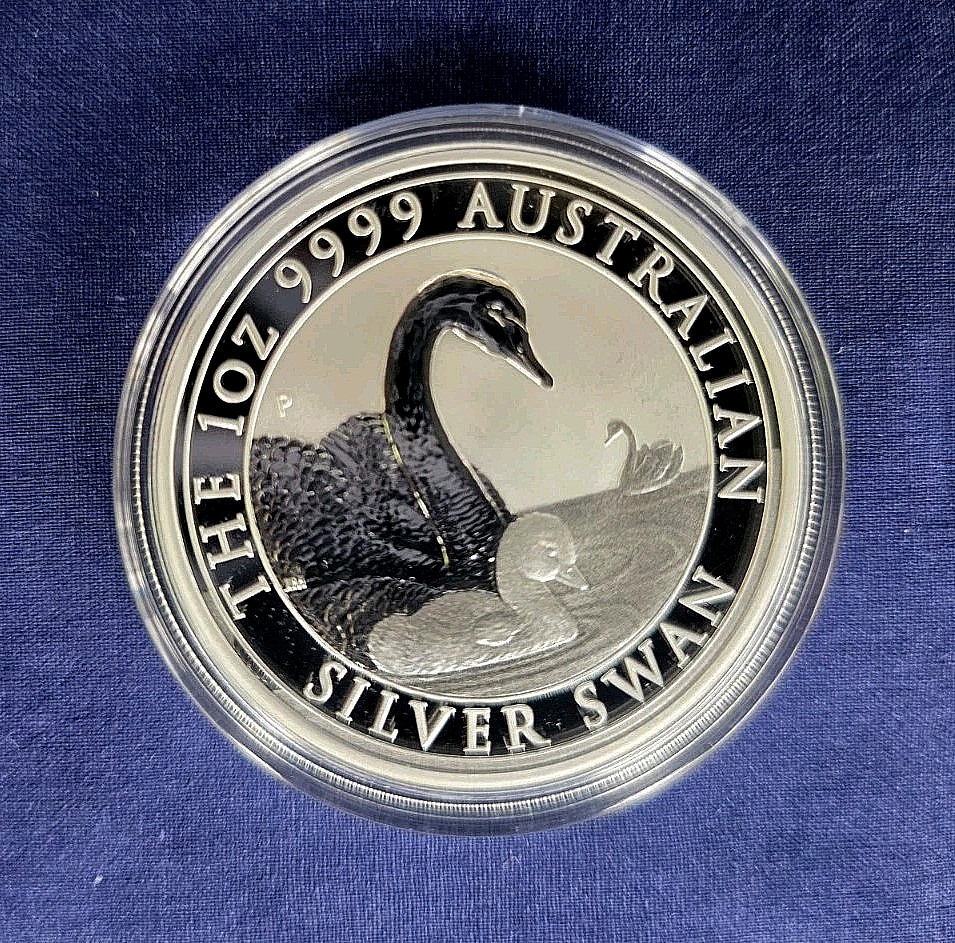 2019 AUSTRALIAN SILVER SWAN  *FROM MINT ROLL*