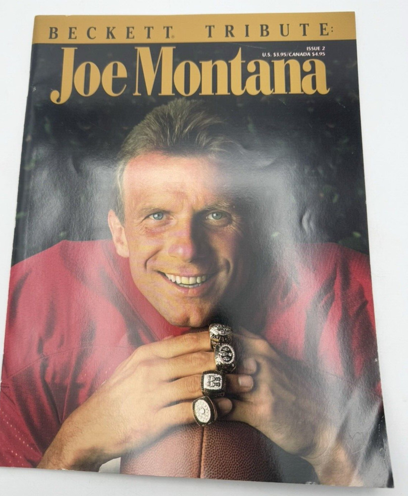 BECKETT TRIBUTE JOE MONTANA ISSUE 2