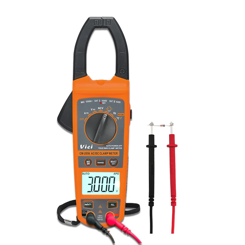 1000A AC-DC Clamp Multimeter Digital High-precision Electrical Clamp Meter