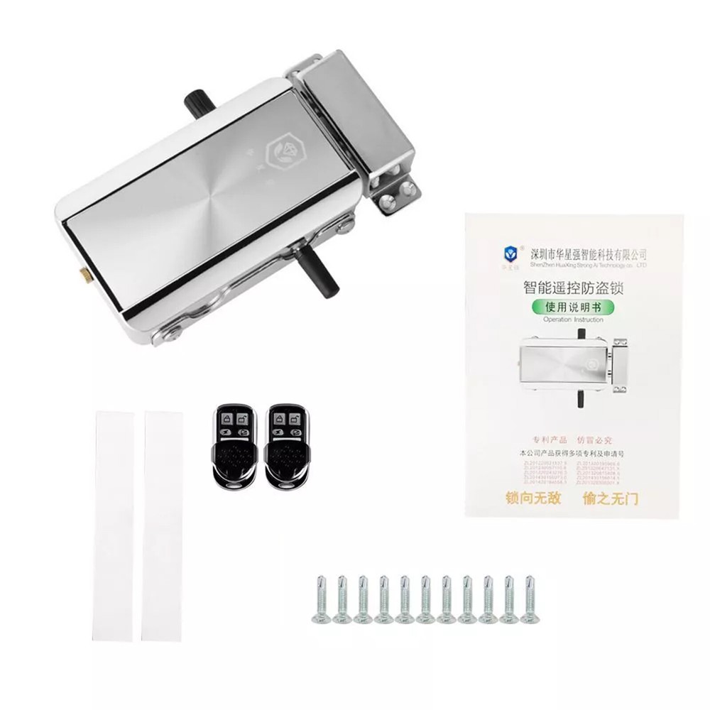 Wireless Smart Door Lock Bluetooth Remote control Deadbolt Hidden Keyless TTLock