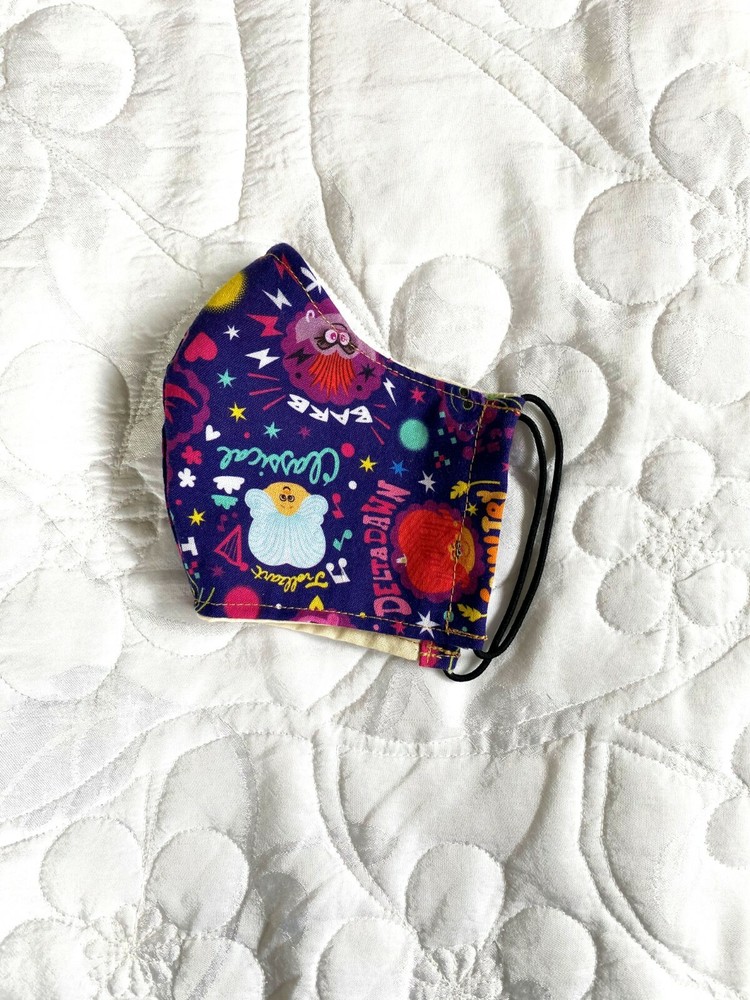 Trolls Face Mask Double Layer Cotton World Tour