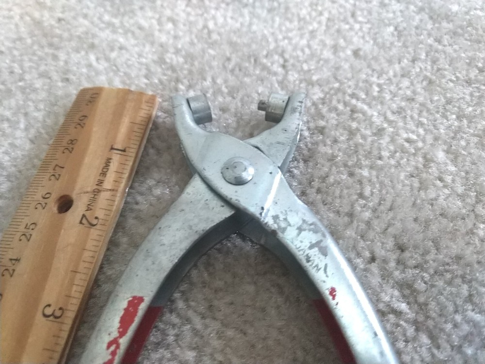 Vintage Eyelet Plier + Snap Plier Grommet Setter Tool