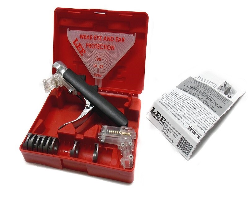 LEE 90215 Priming Tool Kit 90215 With 8 Shell Holders FAST SAME DAY SHIPPING