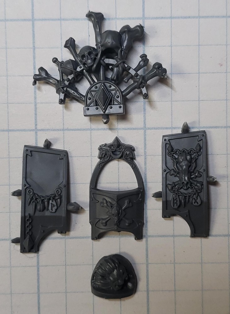 Warhammer 40k Space Wolves Bits Dreadnought Sarcophagus-Murderfang