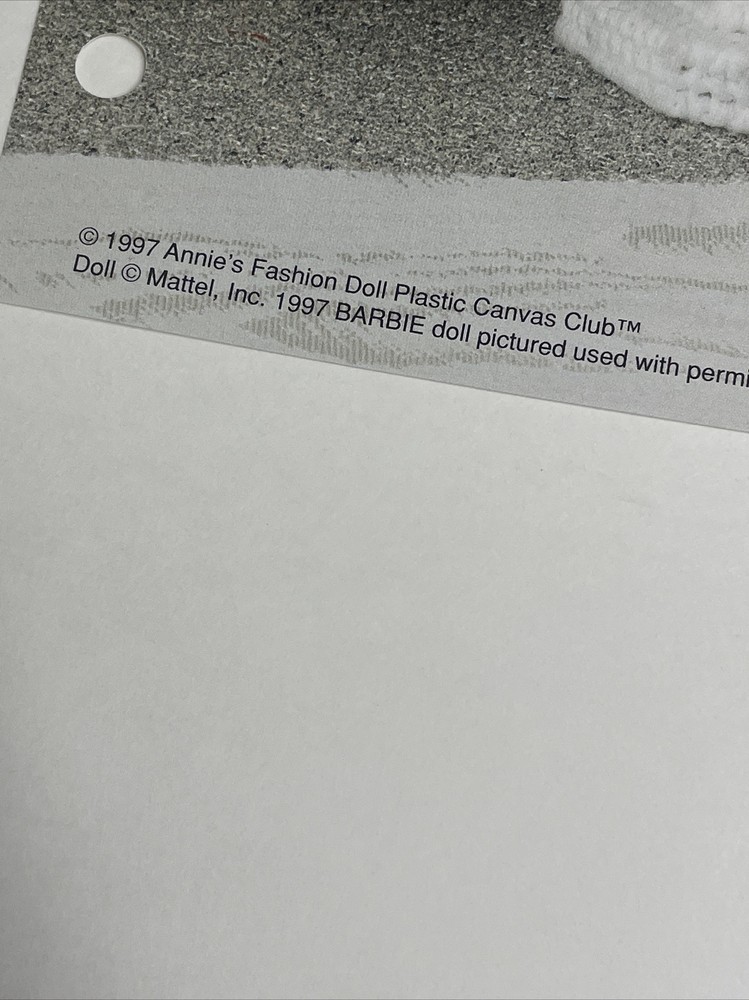 Floor Lamp Annie's Fashion Doll Plastic Canvas Pattern