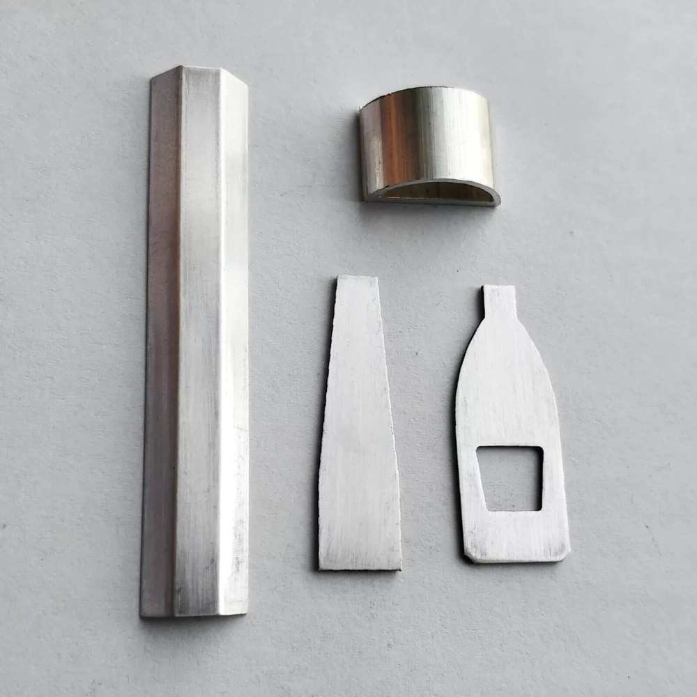 Viola Frog Pure Silver Underslide Ring Ferrule Heel Bow Tip Making Parts