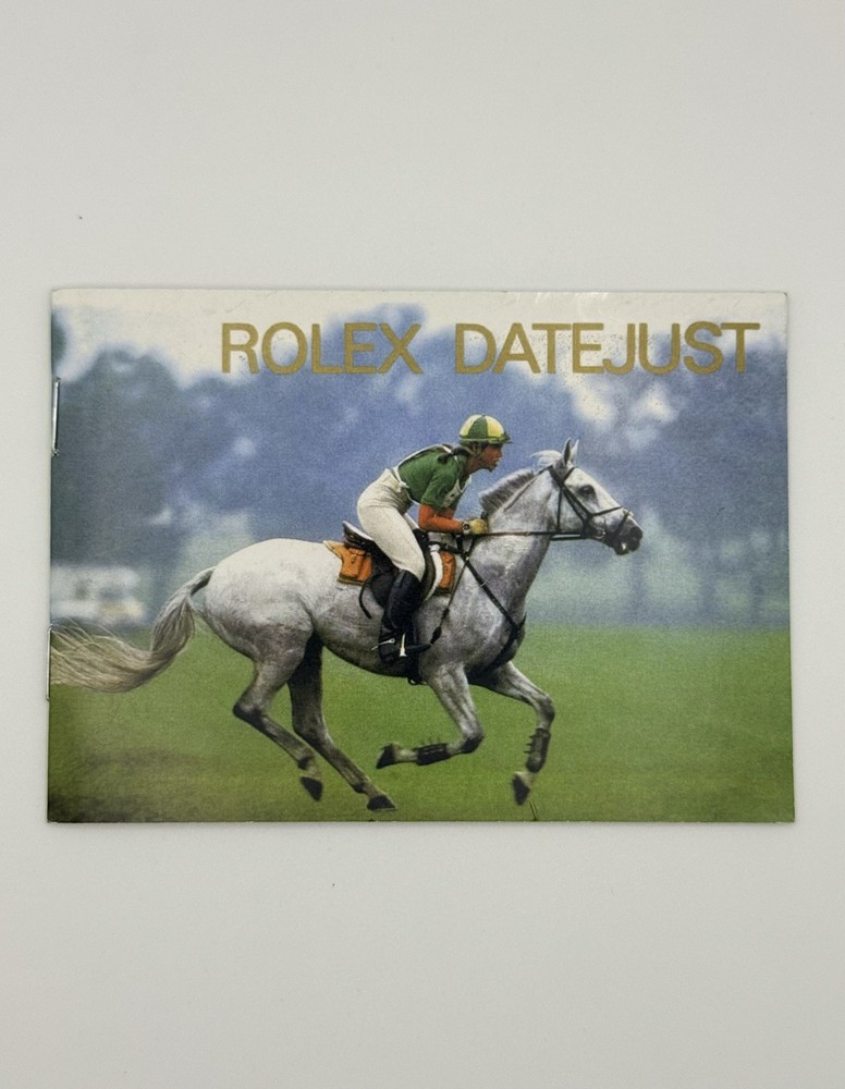 Rolex Datejust “Horse” Booklets