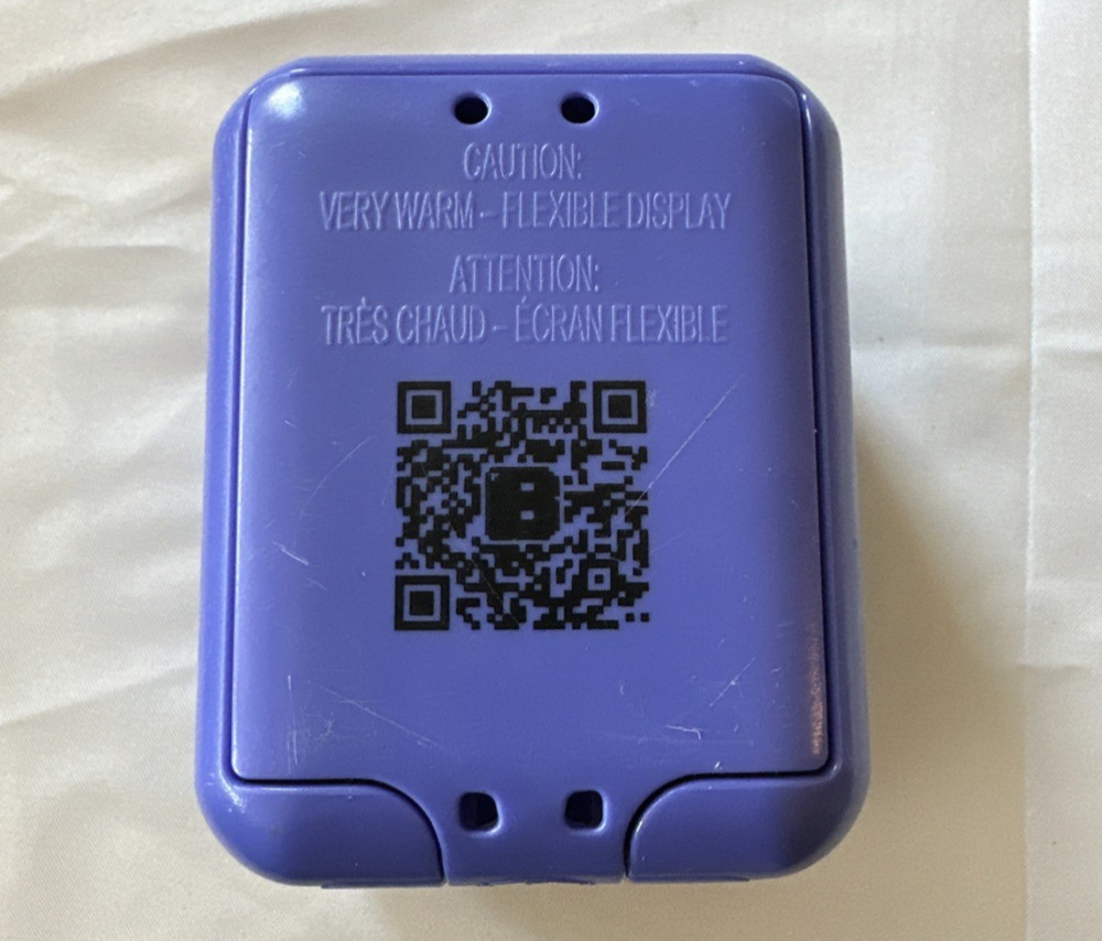 Bitzee Magical Interactive Digital Virtual Pet Purple Tobidase Spin Master Toy