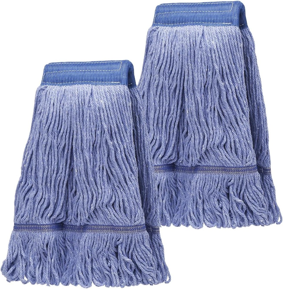 2 Pack Mop Head Replacement, Cleaning Heavy Duty Mop Head Commercial Replacement