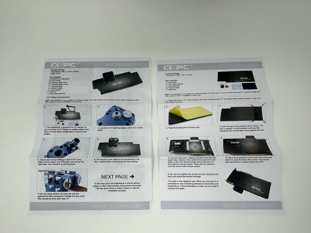XSPC GTX Titan GPU Water Block