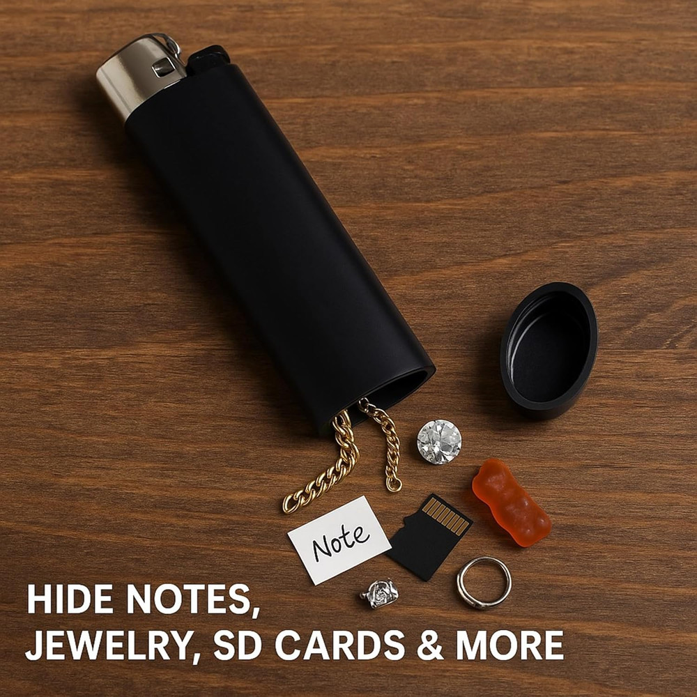 Lighter Diversion Safe Stash, Hidden Storage Compartment Secret Compartment Cont