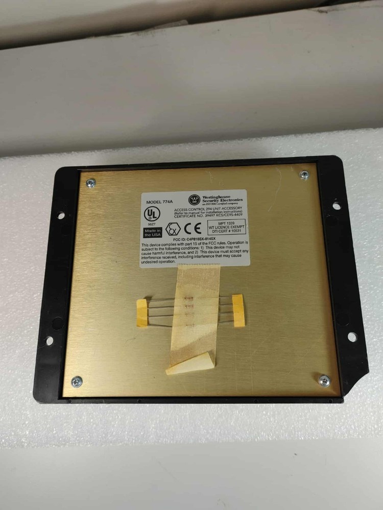 Westinghouse Security Electronics 774-A Multiple Switch Monitor