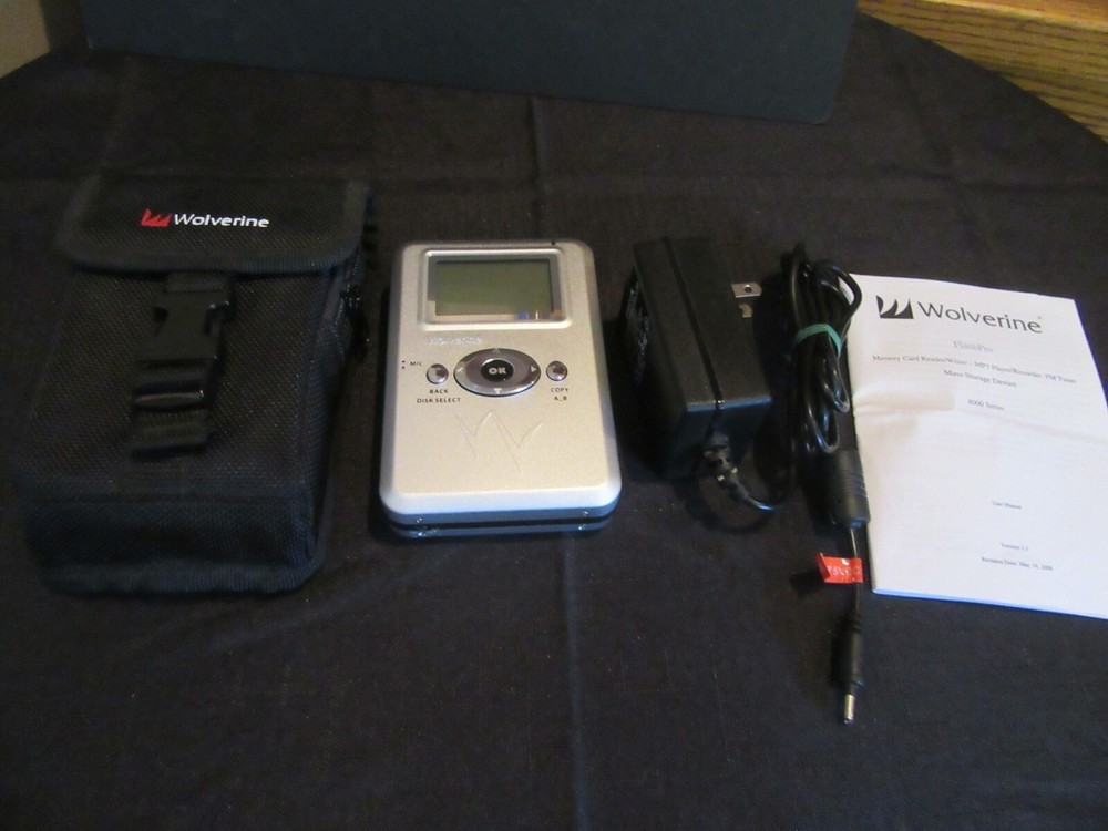 Wolverine 80GB Memory Card Reader Model 8080