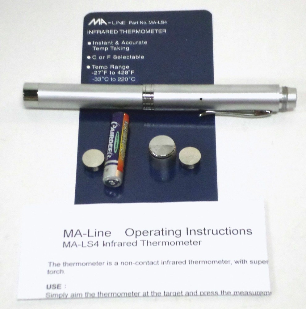MA-LS4 Infrared Thermometer Tester with Batteries