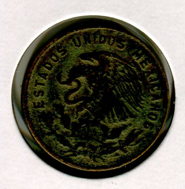 Foreign Coin - Mexico - Five Centavos 1969
