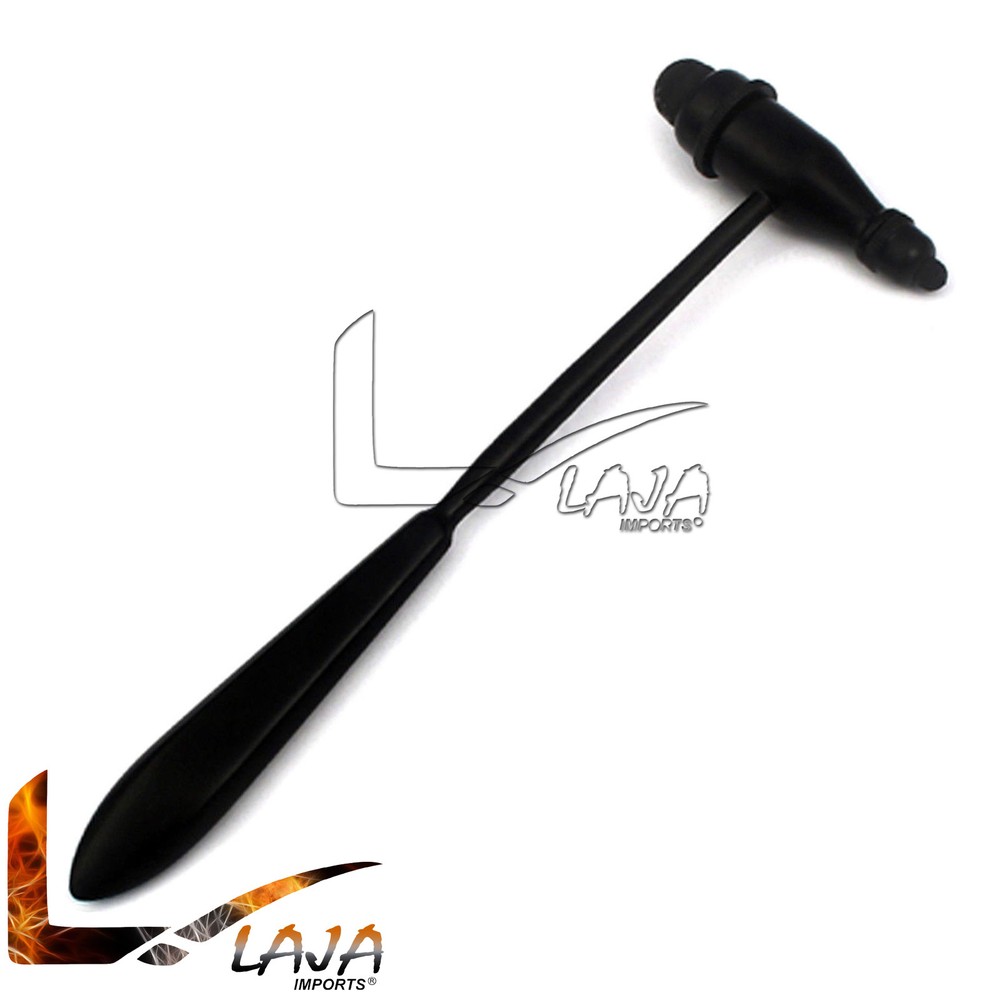 Troemner Percussion Hammer Full Black Color (Reflex Hammer) New