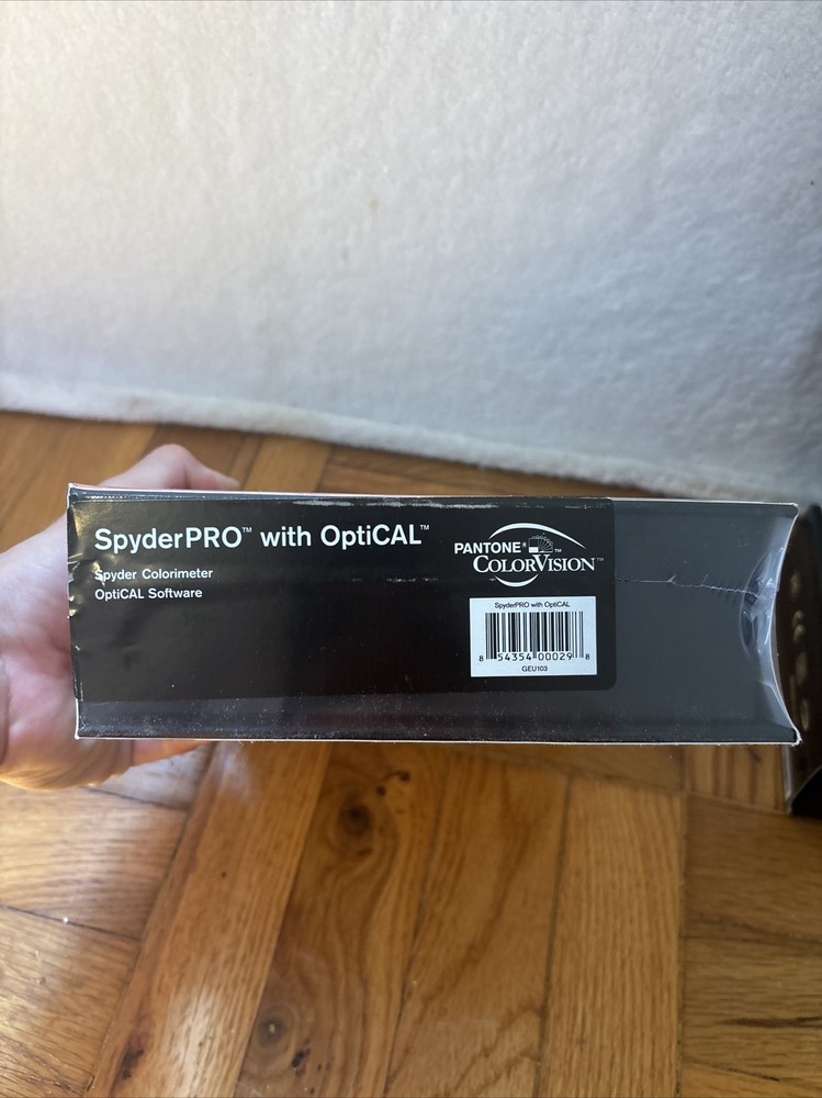 Pantone ColorVision Spyder Pro W Optical & Printfix Scanner #660 bundle SEALED
