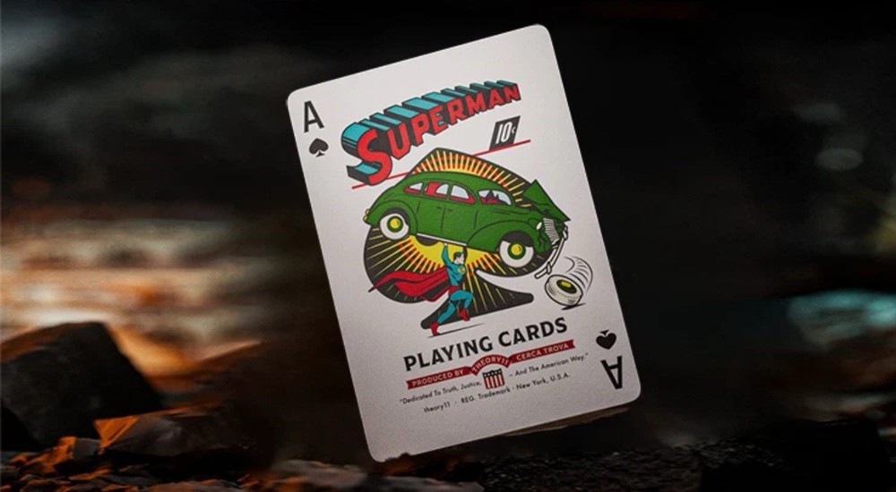 Superman Playing Cards by Theory11