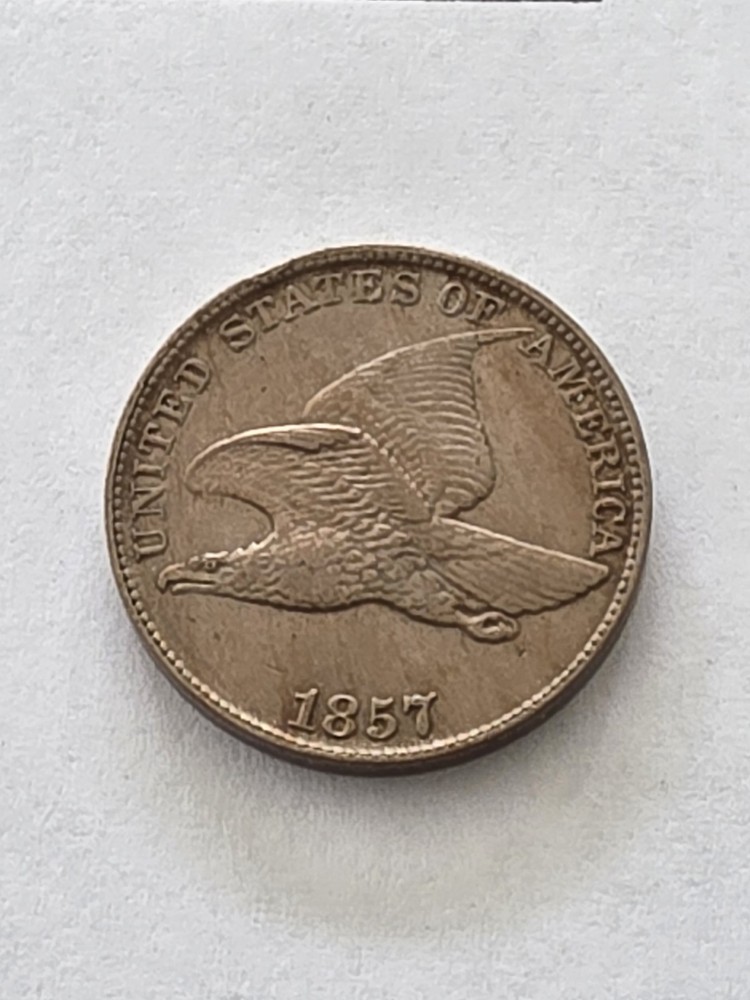 1857 Flying Eagle Cent Amazing Condition !!