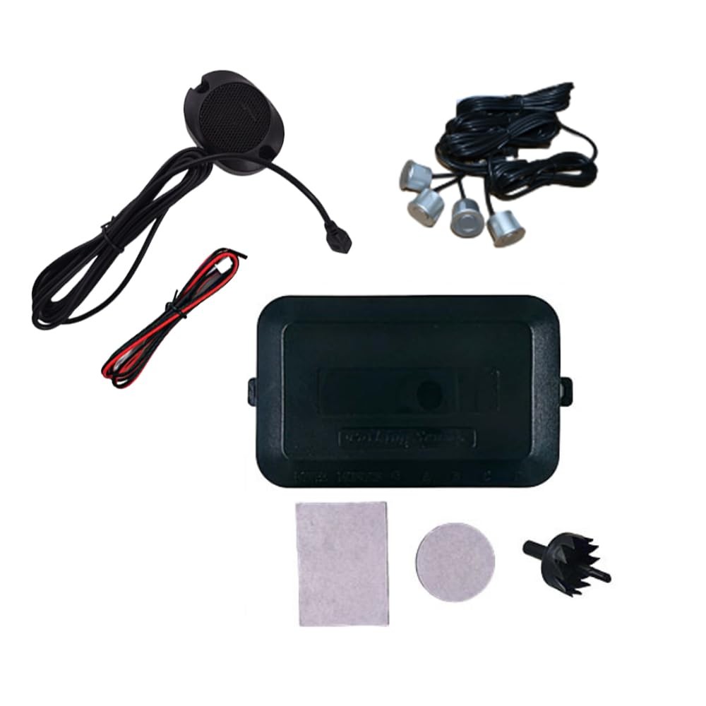Car Parking Radar Systems Sound Warning Parking Reversing Sensor Kit System w...