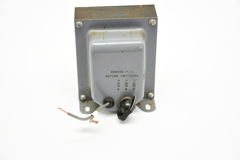 Vintage Isolation Transformer Unbranded Tested Working