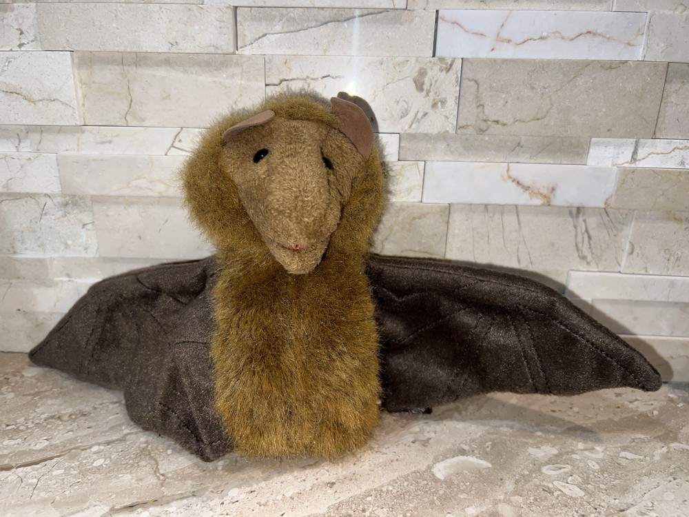 Folkmanis Brown Bat Puppet Plush