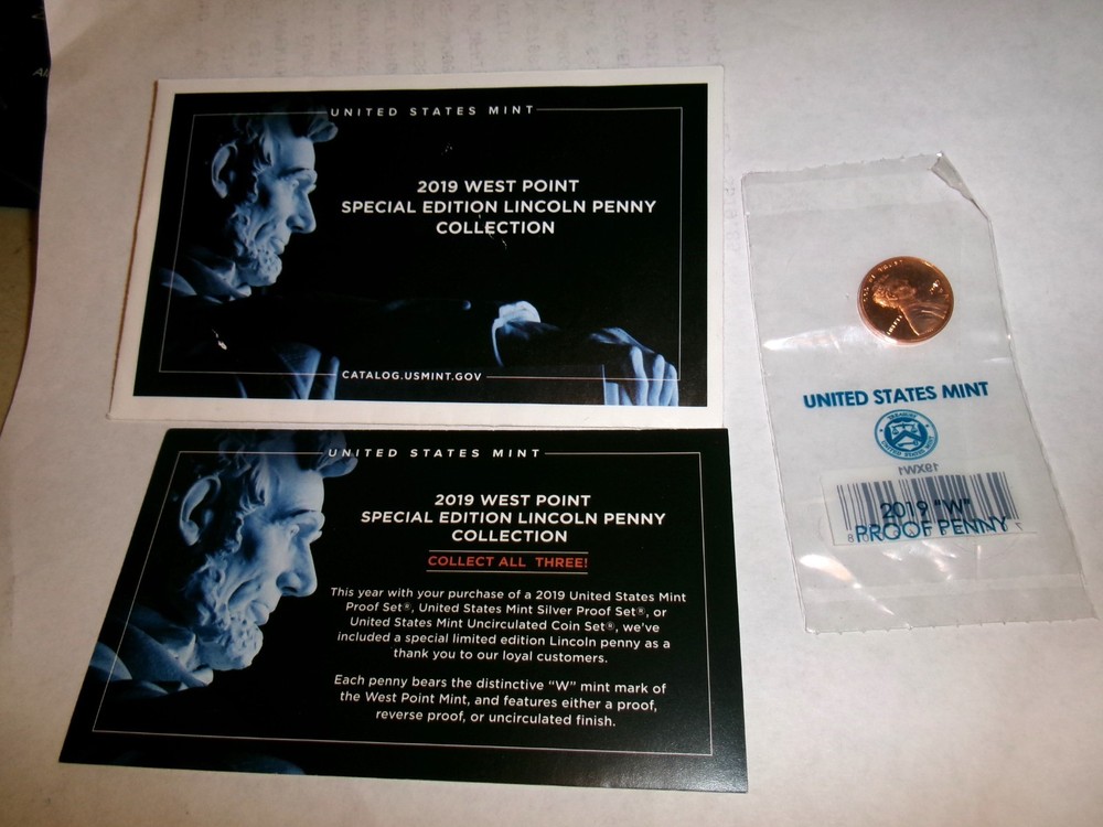 2019 WEST POINT SPECIAL EDITION PROOF LINCOLN CENT. L@@K!!