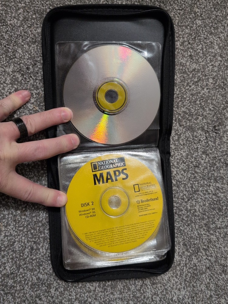 National Geographic Maps Broderbund Software