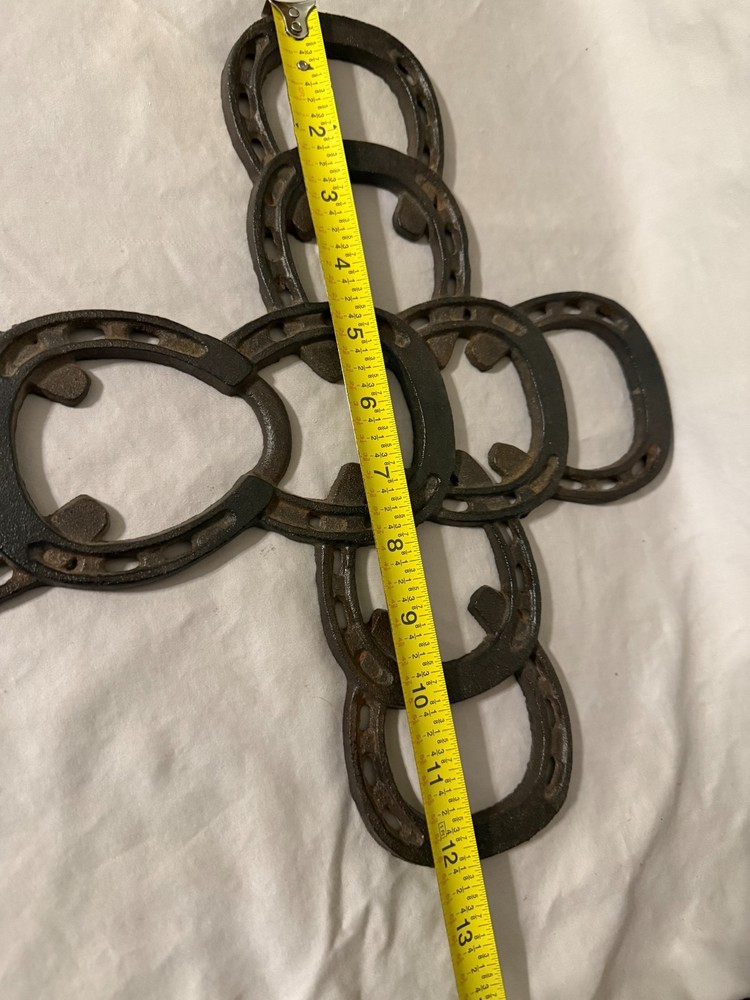 Horseshoe Western Cross Rustic Western