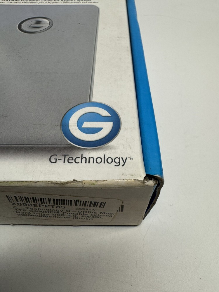 NEW G-Technology 1TB G-Drive Mobile Hard Drive