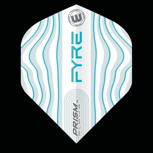 Prism Alpha FYRE White, Aqua & Blue Extra Thick