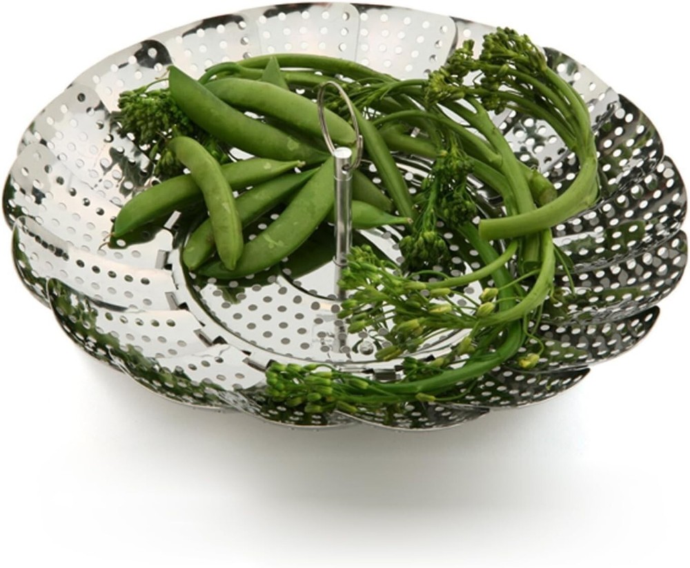 Norpro Stainless Steel Vegetable Steamer,Silver