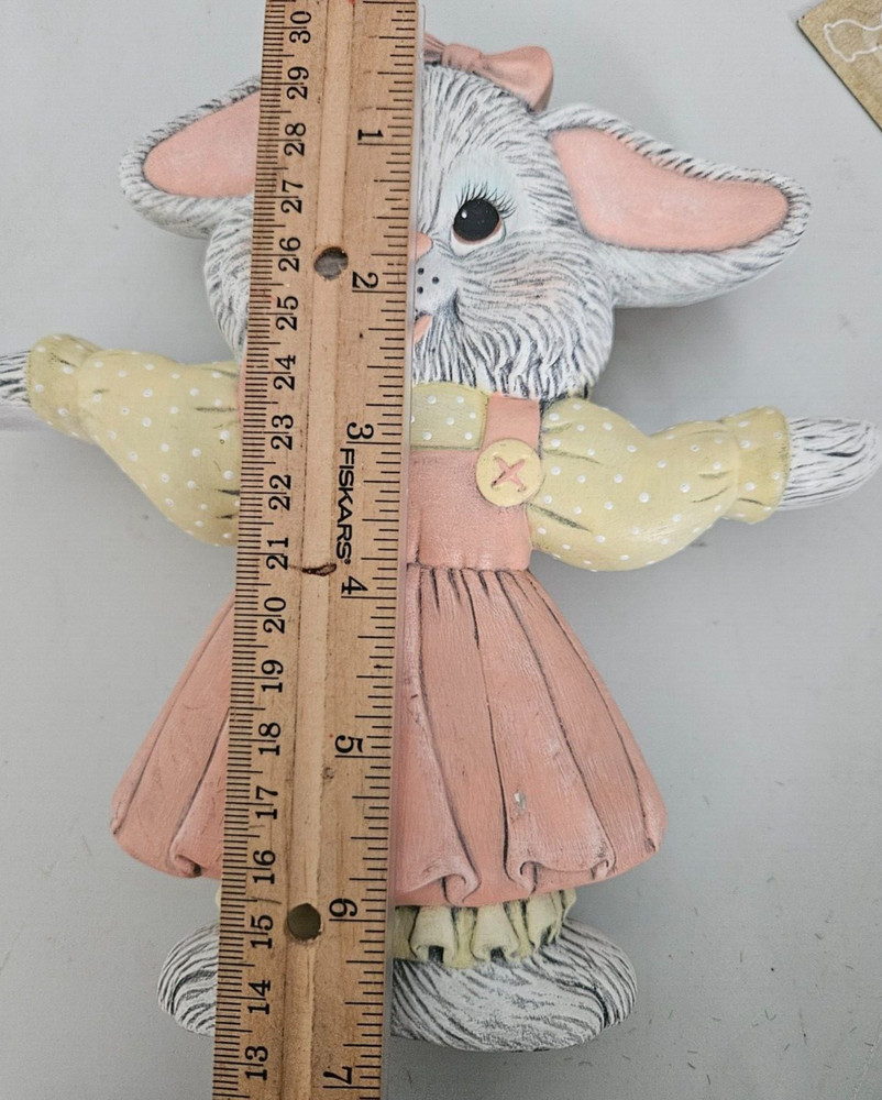 Adorable Ceramic Easter Bunnies/ Easter/Home Decor/ Easter DIY Craft Idea