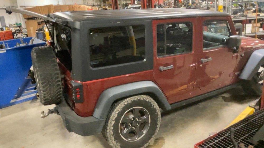 Used Windshield Frame fits: 2012 Jeep Wrangler Grade A